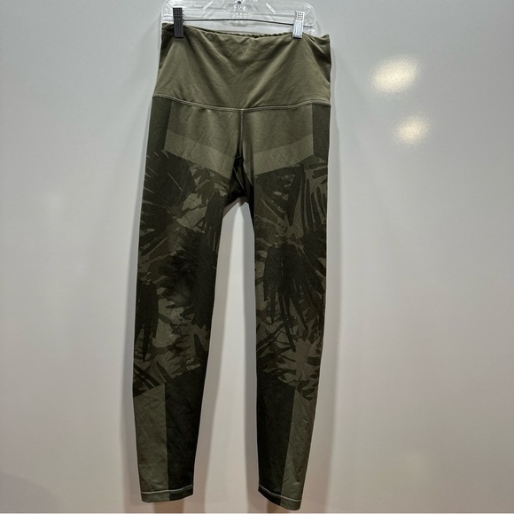 PRANA KIMBLE‎ 7/8 Length Leggings Women's Size Small SAGE JUNGLE GREEN - Picture 1 of 6